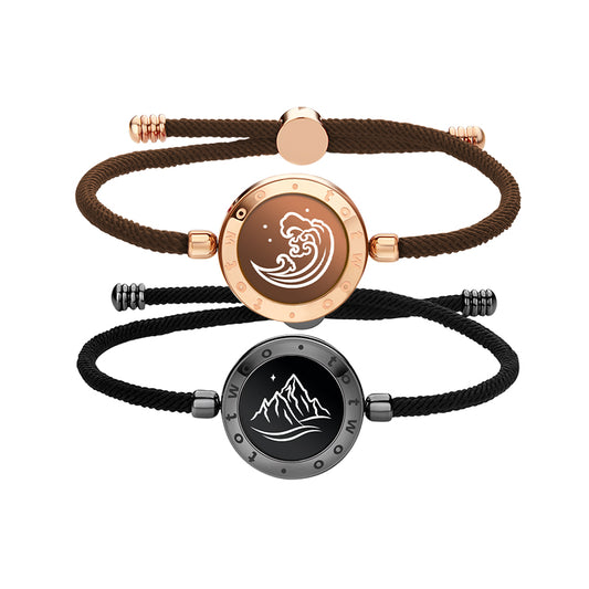 Mountain & Sea Couples Bracelets