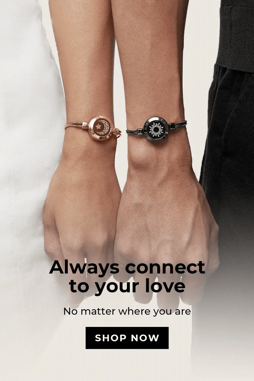 2 Magnetic Lover Bracelets For Couples | Bracelets for boyfriend, Couple  bracelets, Lovers bracelet