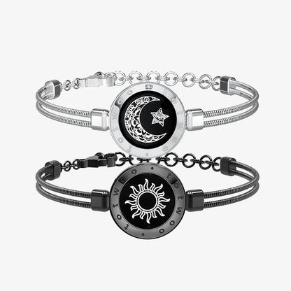 Sun and moon bracelet for couples deals